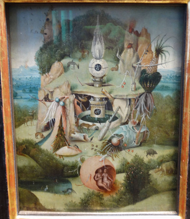 Paradise and Hell (c. 1510) by Hieronymous Bosch – Artchive